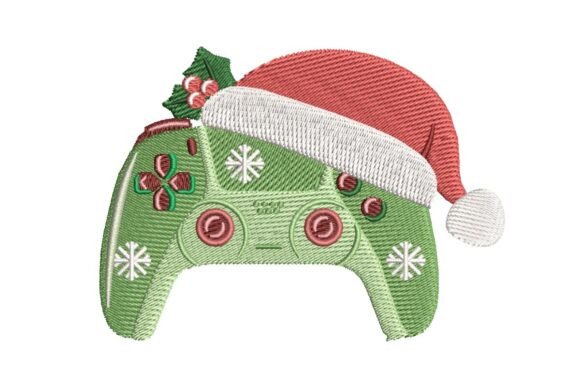 Christmas Gaming Controller Embroidery Review