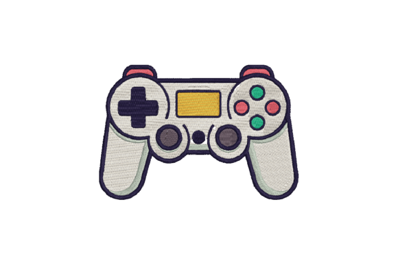 Gaming Controller Embroidery Design Review