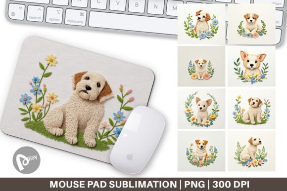 Mouse Pad Dog Embroidery Review