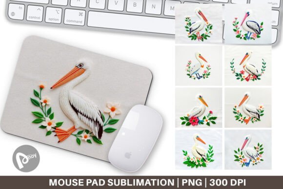 Mouse Pad Pelican Embroidery Review