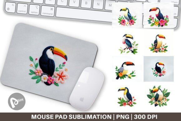 Mouse Pad Toucan Embroidery Review
